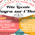 FÊTE DE PAYRA SUR L'HERS