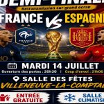 DEMI-FINALE COUPE DU MONDE : FRANCE -  ESPAGNE